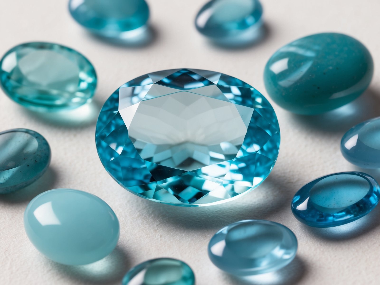 aquamarin natural stone