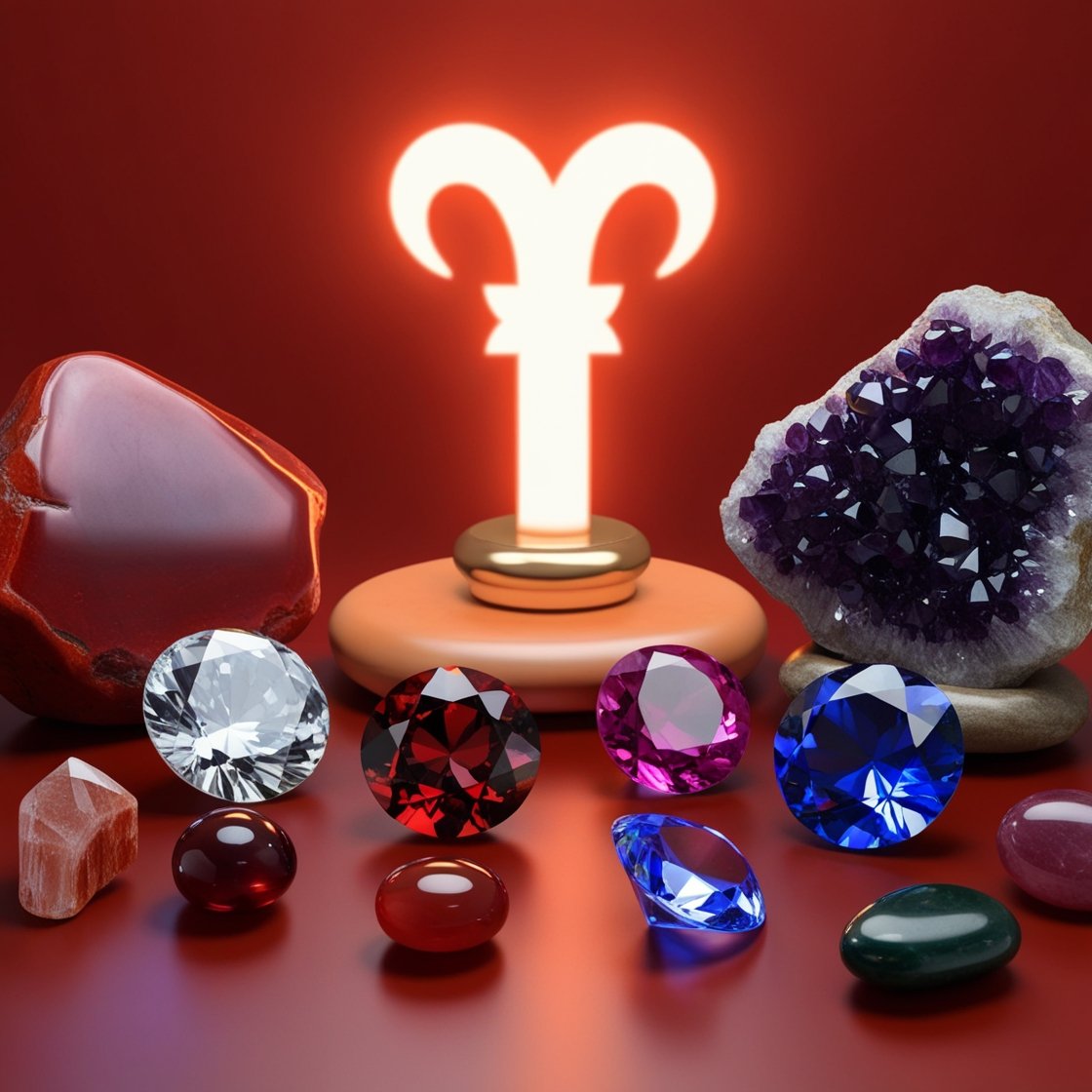 koç burcu taşları